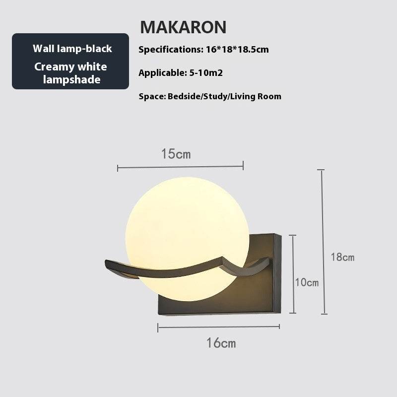 Modern Minimalist Bedroom Bedside Wall Lamp - Tarteebstudio