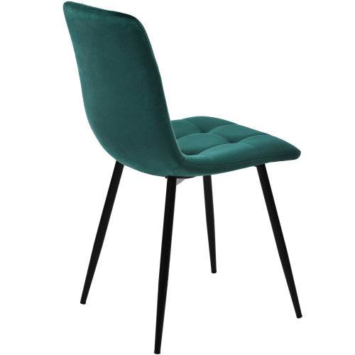 Esstisch-Set aus Faserplatten mit 4 Stühlen – Modernes MDF Küchentisch-Set | Platzsparendes Diningset für Esszimmer, Küche oder Wohnraum – Inklusive 4 Sitzmöbel im natürlichen oder modernen Design - Tarteebstudio