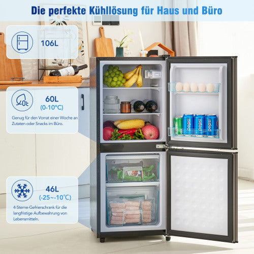 Metall-Kühlschrank – Stylischer Einbauschrank mit Kühlung | Modernes Design für Küche & Büro