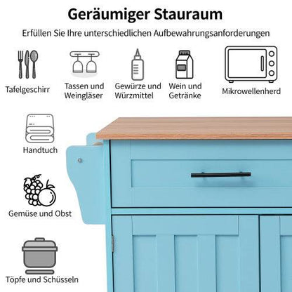 Space-Saving Fibreboard Dining Cart with Folding Tabletop & Bookcase – Multi-Functional MDF Serving Trolley, Sideboard or Room Divider for Home Office, Kitchen or Living Room - Tarteebstudio