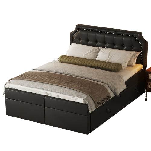 Pu Metal-framed Double Bed - Tarteebstudio