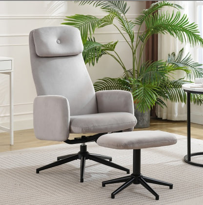 Eleganter Bürostuhl aus Samt – Luxueus design voor stijlvolle Arbeiten