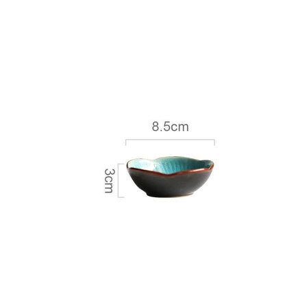 Japanese Style Creative Ceramic Tableware Set – Handcrafted Dish Plates, Bowls & Cups | Elegant, Microwave & Dishwasher Safe – Ideal for Sushi, Ramen, Rice & Everyday Dining - Tarteebstudio