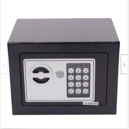Mini Safe with Password – Digital Lock Security Box for Office, Home or Travel – Compact Keyless Safe for Documents, Cash, Jewelry & Valuables - Tarteebstudio