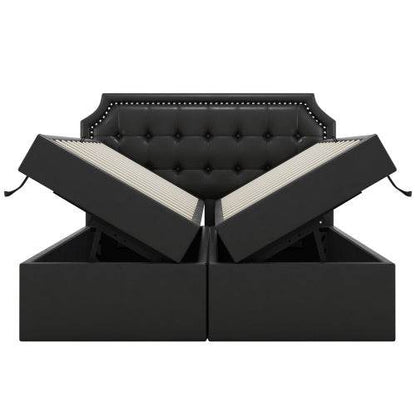 Pu Metal-framed Double Bed - Tarteebstudio