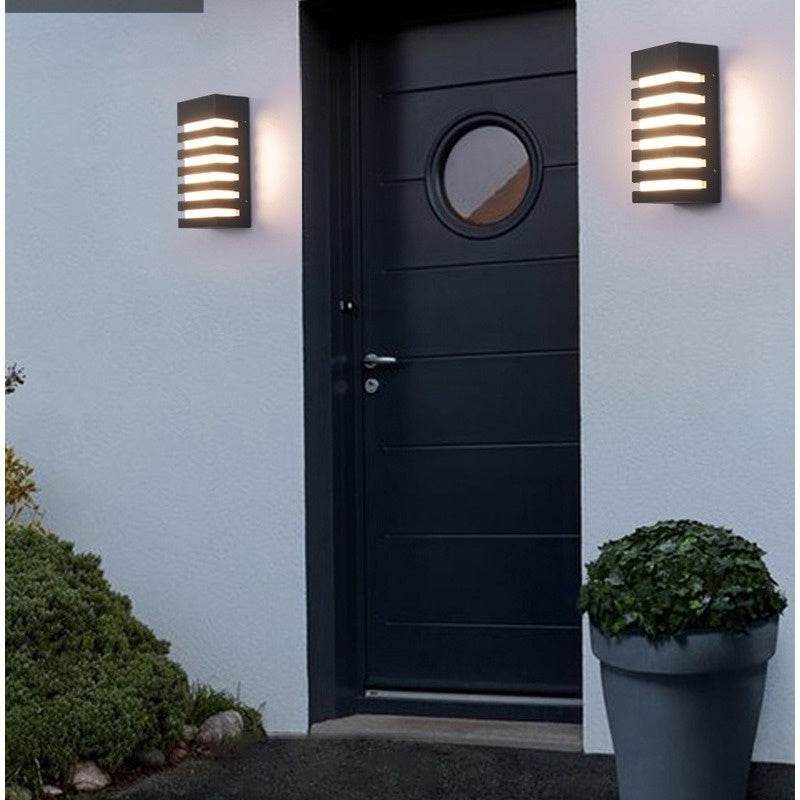 Modern Minimalist Outdoor Wall Lamp – Waterproof LED Light for Patio, Garden & Entryway - Tarteebstudio