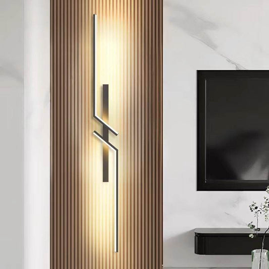 Minimalist LED Strip Wall Lamp – Ultra-Thin Design