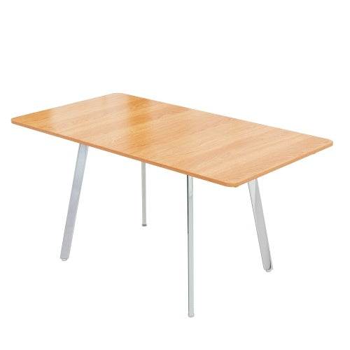 Modern Minimalist Fiberboard Dining Table – Sleek MDF Kitchen & Dining Table in Various Sizes – Space-Saving Design for Small & Large Rooms - Tarteebstudio