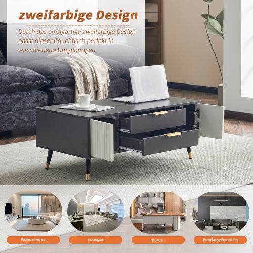 Affordable Particleboard Coffee Table – Modern MDF Living Room Table with Sturdy Design – Available in Multiple Colors & Sizes - Tarteebstudio