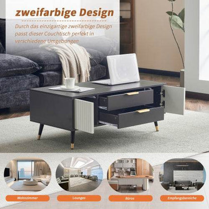 Affordable Particleboard Coffee Table – Modern MDF Living Room Table with Sturdy Design – Available in Multiple Colors & Sizes - Tarteebstudio