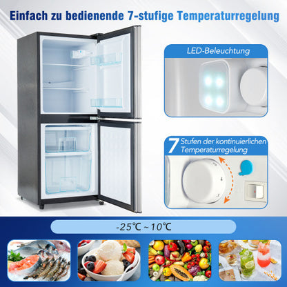 Metall-Kühlschrank – Stylischer Einbauschrank mit Kühlung | Modernes Design für Küche & Büro