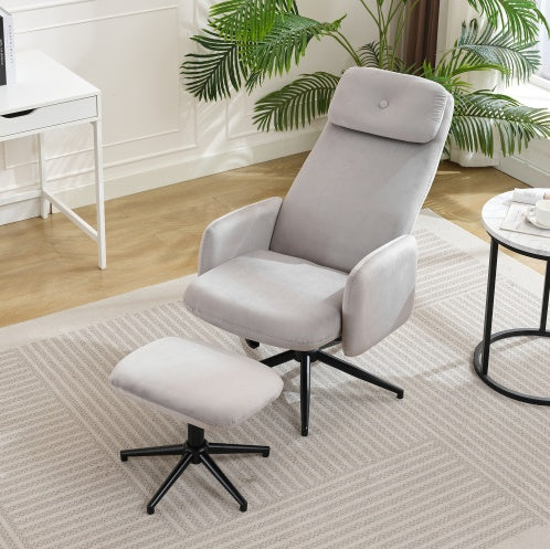 Eleganter Bürostuhl aus Samt – Luxueus design voor stijlvolle Arbeiten