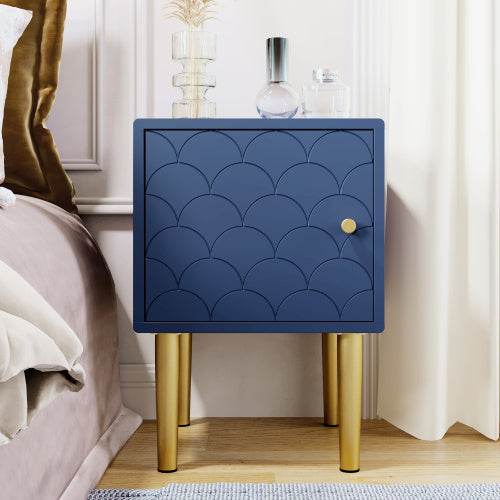 Handcrafted Solid Wood Bedside Table – Natural Oak/Nut/Beech Nightstand with Drawer or Open Shelf – Minimalist Bedroom Furniture for Storage & Lamp - Tarteebstudio