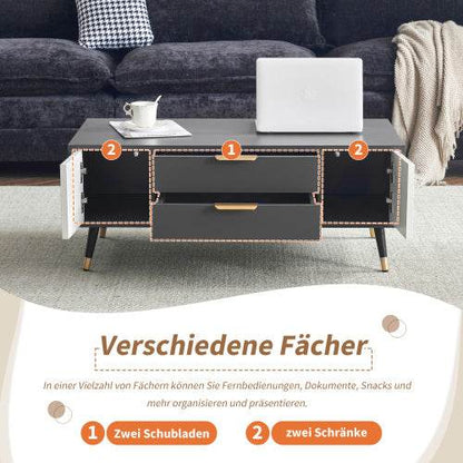 Affordable Particleboard Coffee Table – Modern MDF Living Room Table with Sturdy Design – Available in Multiple Colors & Sizes - Tarteebstudio