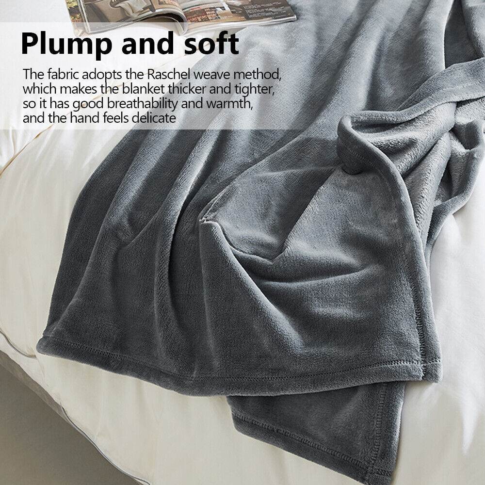 Kuscheldecke 130x150 cm – Flauschige Flanell Fleecedecke als Sofadecke, Wohndecke oder Reisedecke – Extra Weich & Warm für Winter, Lesen, Fernsehen & Entspannung - Tarteebstudio
