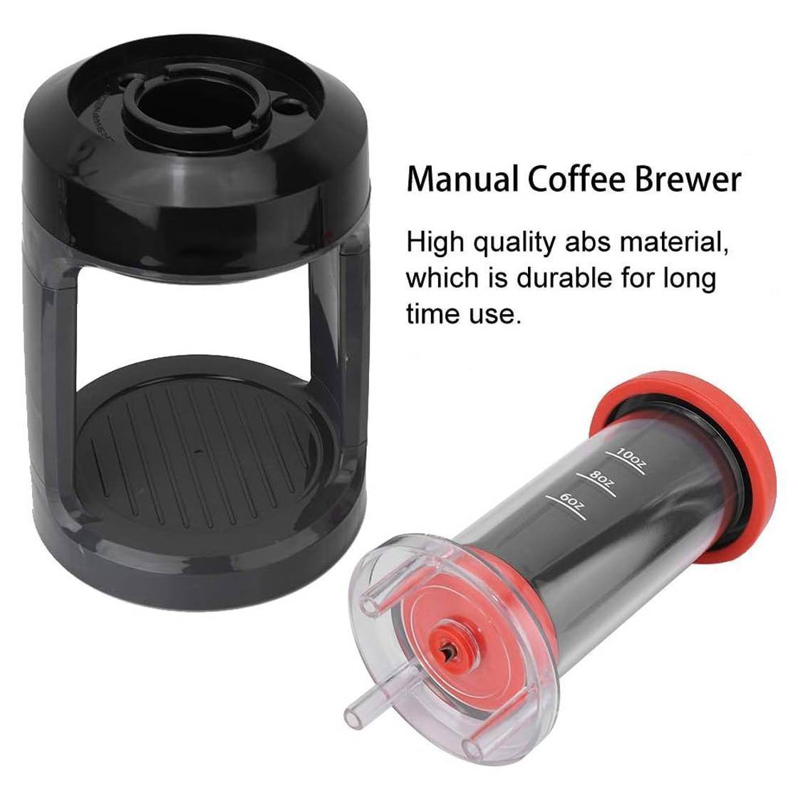 Manual Coffee Machine – Handheld Espresso Maker for Capsules & Ground Coffee | Portable Hand Pressing Coffee Maker for Home, Travel & Outdoor Use - Tarteebstudio