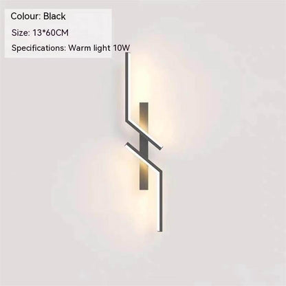 Minimalist LED Strip Wall Lamp – Ultra-Thin Design