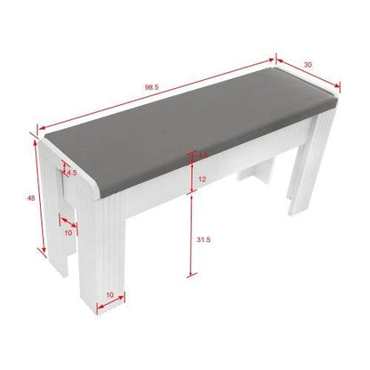 Robuster Esstisch aus Spanplatten – Moderner Küchentisch in verschiedenen Größen & Designs – Ideal für Esszimmer, Wohnraum oder Büro - Tarteebstudio