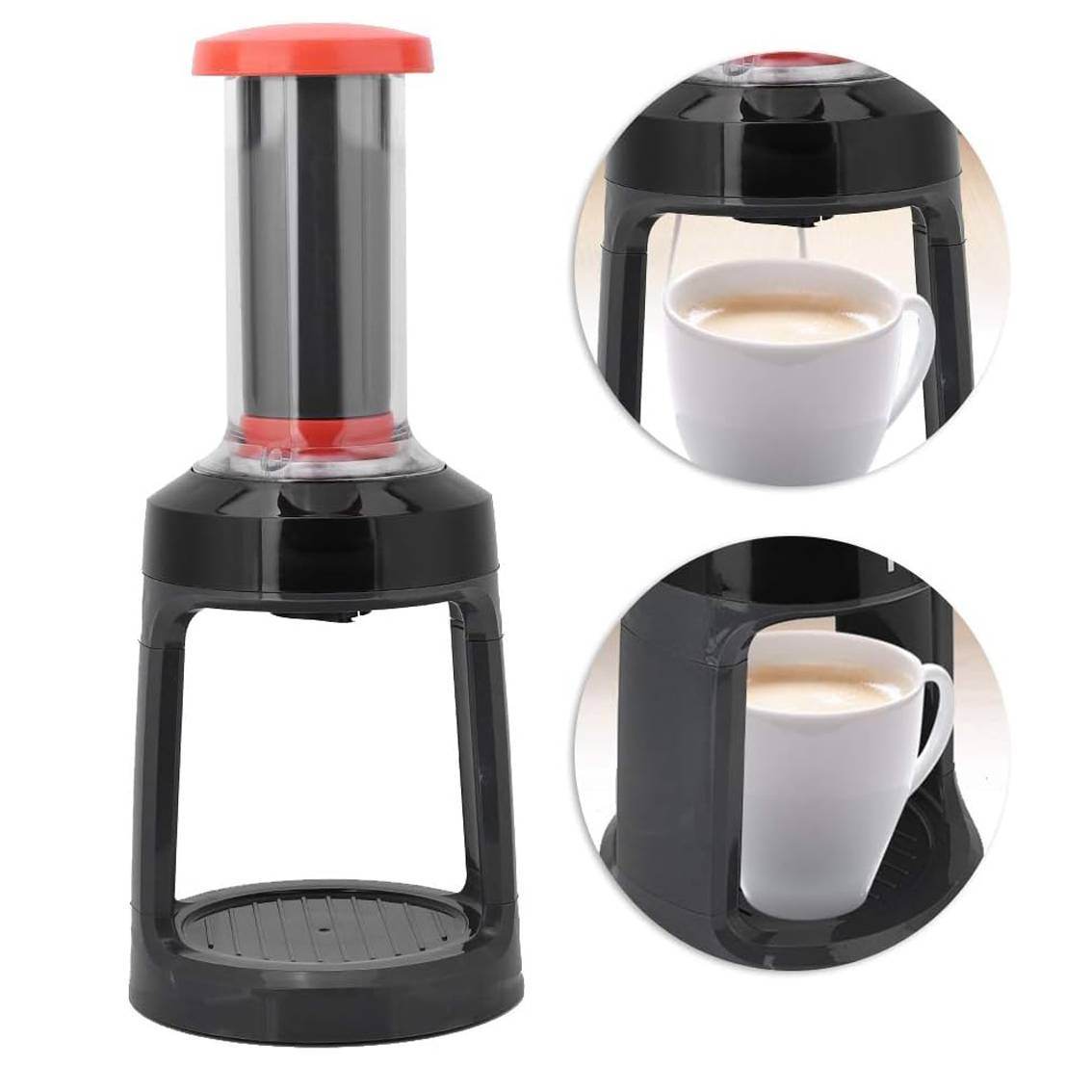 Manual Coffee Machine – Handheld Espresso Maker for Capsules & Ground Coffee | Portable Hand Pressing Coffee Maker for Home, Travel & Outdoor Use - Tarteebstudio