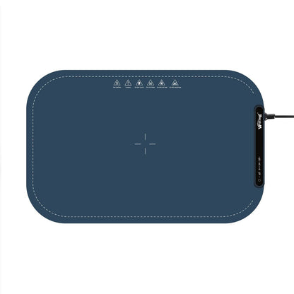 Willing 250W Food Warming Mat – 3 Temperature Settings | Portable Electric Warming Tray for Ceramics, Glass & Stainless Steel Dishes | Ideal for Buffet, Dinner, Party – Navy Blue - Tarteebstudio